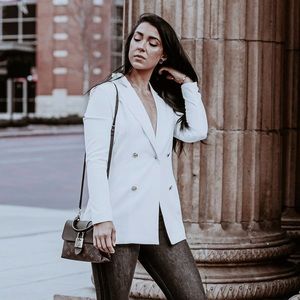 White I Saw It First blazer